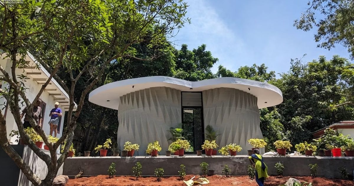 Kerala gets its first 3D-print building built in 28 days